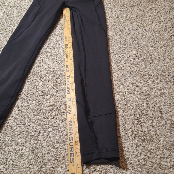 Lululemon In Movement Tight Everlux Black Womens Size 2 - Picture 6 of 7
